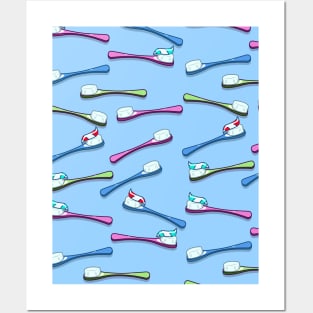 Toothbrushes Posters and Art